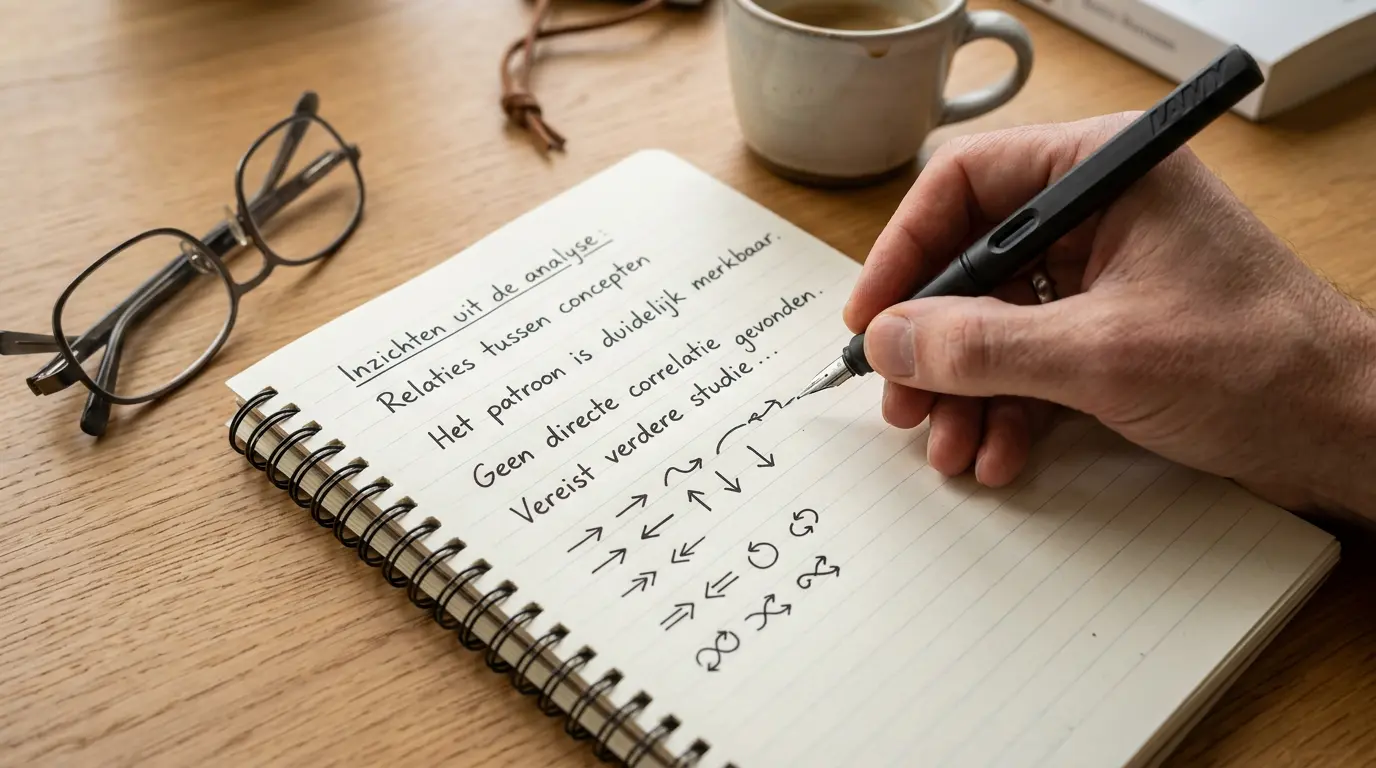 Persoon werkt met pen en papier aan een rekenvoorbeeld voor doorzet bij een welkomstbonus