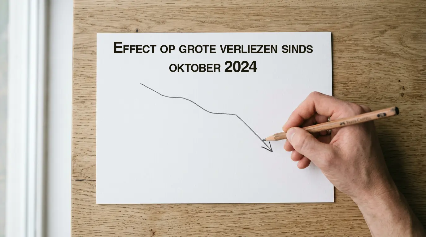 Effect van de speellimieten op de grootste verliezen sinds oktober 2024