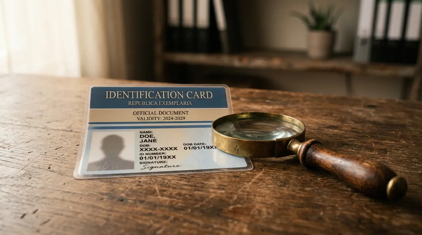 Beeld van een verlopen identiteitsdocument als oorzaak van een mislukte KYC-controle bij een online casino