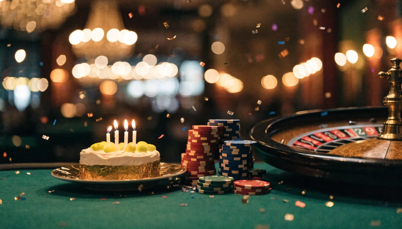 Verjaardagsbonus casino: soorten en voorwaarden