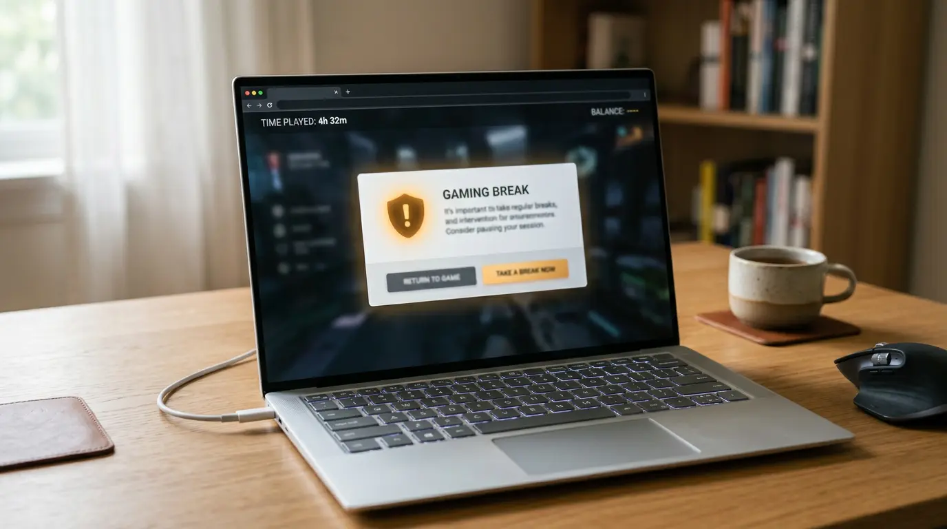 Interventieketen met pop-up-melding, e-mailcontact en menselijke interventie